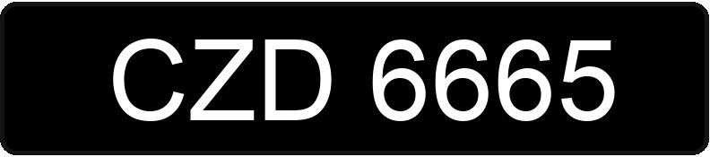 Numer rejestracyjny CZD 6665 posiada FSM-BIELSKO BIAŁA POLSKI FIAT 126 - CZD6665