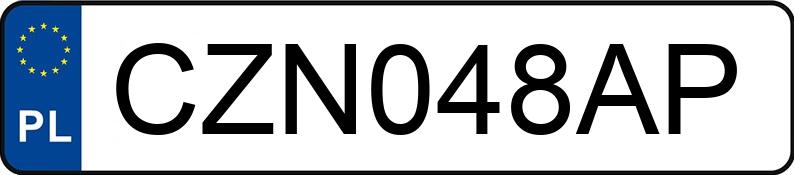 Numer rejestracyjny CZN 048AP posiada FIAT PUNTO - CZN048AP