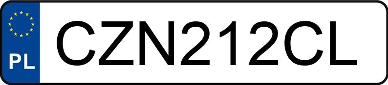 Numer rejestracyjny CZN 212CL posiada PORSCHE Macan 3.0 MR`19 E6d GTS - CZN212CL