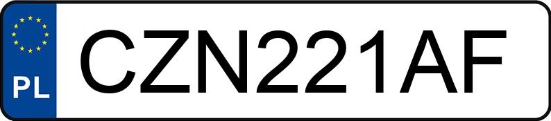 Numer rejestracyjny CZN 221AF posiada VOLKSWAGEN Passat GP 1.6 MR`00 E3 Trendline - CZN221AF Numer rejestracyjny CZN 221AF posiada VOLKSWAGEN Passat GP 1.6 MR`00 E3 Trendline - CZN221AF
