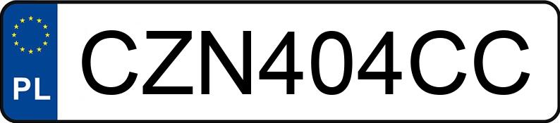 Numer rejestracyjny CZN 404CC posiada VOLVO FH - CZN404CC Numer rejestracyjny CZN 404CC posiada VOLVO FH - CZN404CC
