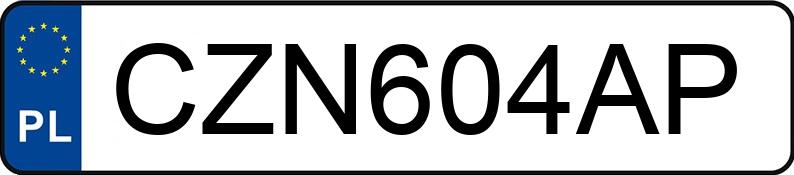 Numer rejestracyjny CZN 604AP posiada OPEL CORSA-C - CZN604AP Numer rejestracyjny CZN 604AP posiada OPEL CORSA-C - CZN604AP