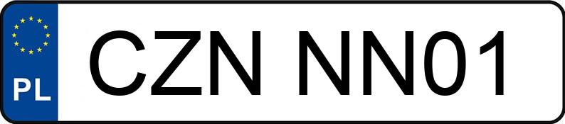 Numer rejestracyjny CZN NN01 posiada VOLKSWAGEN Sharan 1.9 TDI MR`95 E2 Comfortline Aut. - CZNNN01 Numer rejestracyjny CZN NN01 posiada VOLKSWAGEN Sharan 1.9 TDI MR`95 E2 Comfortline Aut. - CZNNN01