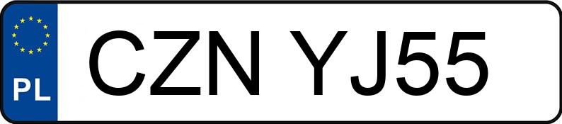 Numer rejestracyjny CZN YJ55 posiada OPEL Astra IV 1.4 MR`10 E5 Enjoy Aut. - CZNYJ55 Numer rejestracyjny CZN YJ55 posiada OPEL Astra IV 1.4 MR`10 E5 Enjoy Aut. - CZNYJ55