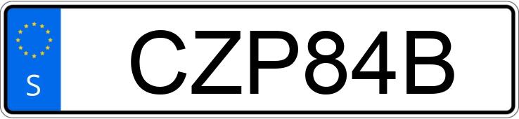 Numer rejestracyjny CZP84B posiada VW VOLKSWAGEN,  TIGUAN