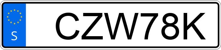 Numer rejestracyjny CZW78K posiada Toyota Picnic Numer rejestracyjny CZW78K posiada Toyota Picnic