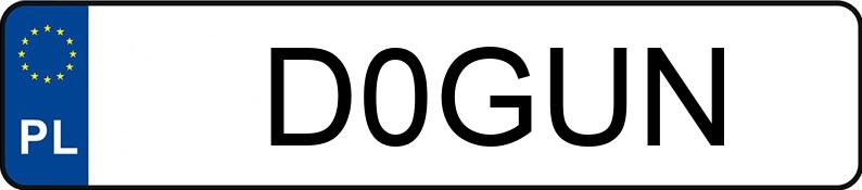 Numer rejestracyjny D0GUN posiada BMW M 340i Mild Hybrid MR`19 E6d G20 xDrive Steptronic