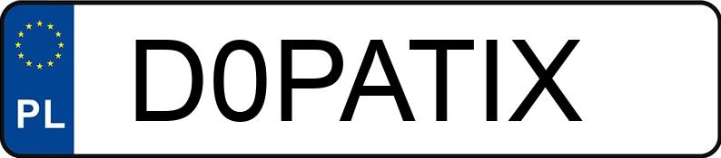 Numer rejestracyjny D0PATIX posiada BMW 320I Numer rejestracyjny D0PATIX posiada BMW 320I