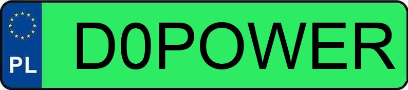 Numer rejestracyjny D0POWER posiada TESLA MOTORS MODEL S Numer rejestracyjny D0POWER posiada TESLA MOTORS MODEL S