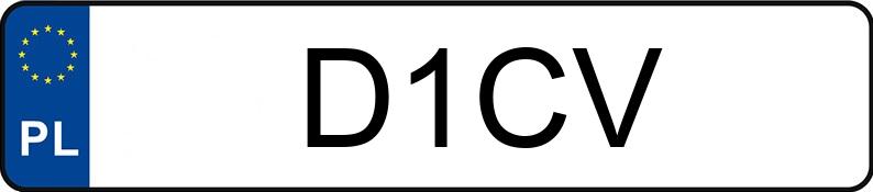 Il numero di registrazione D1CV ha DODGE Journey MR`12 SXT