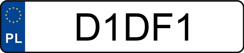 Die Registrierungsnummer D1DF1 hat MERCEDES-BENZ E 400 d MR`16 E6 213 AMG 4Matic