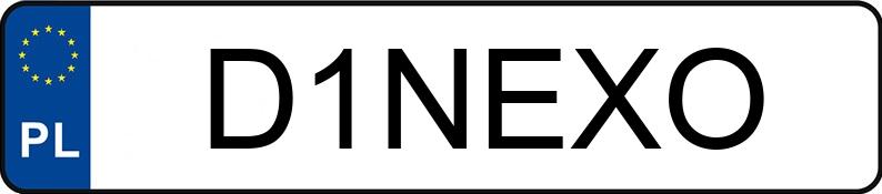 Numer rejestracyjny D1NEXO posiada BMW X5 Diesel MR`18 E6 G05 xDrive30d Step Numer rejestracyjny D1NEXO posiada BMW X5 Diesel MR`18 E6 G05 xDrive30d Step