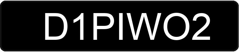 Numer rejestracyjny D1PIWO2 posiada LAMBORGHINI COUNTACH STROHM DE RELLA