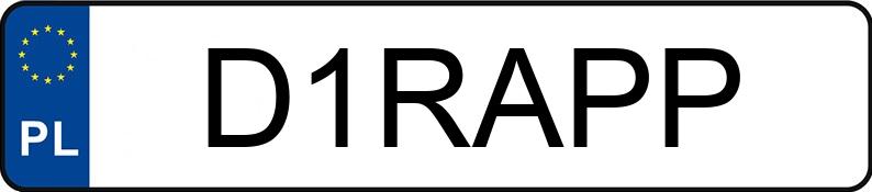 Numer rejestracyjny D1RAPP posiada MERCEDES-BENZ/TEVOR ATEGO 967PKX2/TR