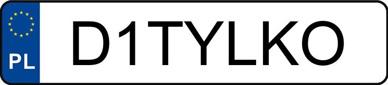 Numer rejestracyjny D1TYLKO posiada MERCEDES-BENZ CLA 250 4MATIC