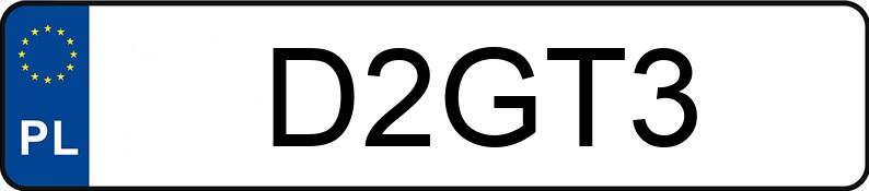 Numer rejestracyjny D2GT3 posiada PORSCHE 911 MR`19 E6d GT3