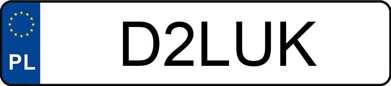 Numer rejestracyjny D2LUK posiada BMW 320D Numer rejestracyjny D2LUK posiada BMW 320D