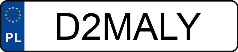 Numer rejestracyjny D2MALY posiada BMW 320i Kat. E36