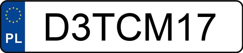 Numer rejestracyjny D3TCM17 posiada VOLKSWAGEN Passat B8 2.0 TDI-CR MR`15 E6 Comfortline