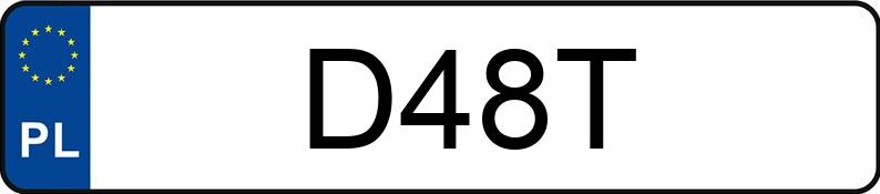 Numer rejestracyjny D48T posiada BMW Z 8 Roadster 4.9 Kat. MR`00 E52 Z 8 Roadster 4.9 Kat. MR`00 E52