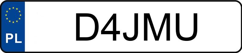 Numer rejestracyjny D4JMU posiada DAIMLER-BENZ C200