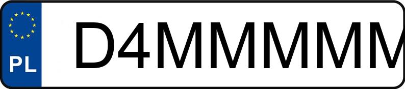 Numer rejestracyjny D4MMMMM posiada BMW 520i MR`23 E6d/e G60 M Sport Steptronic