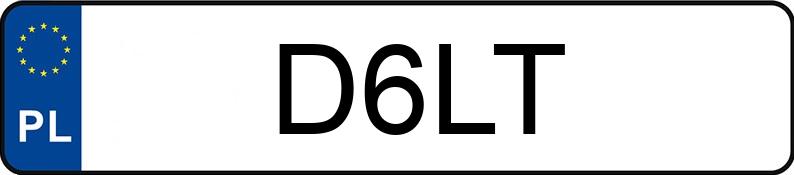 Numer rejestracyjny D6LT posiada SUBARU BRZ Numer rejestracyjny D6LT posiada SUBARU BRZ