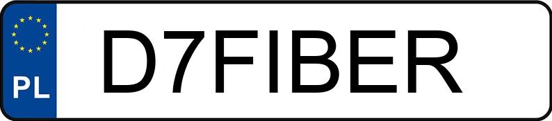 Numer rejestracyjny D7FIBER posiada PEUGEOT Boxer 330 2.0 BlueHDi MR`14 E6 3.0t L1H1