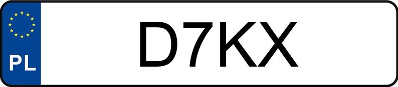Numer rejestracyjny D7KX posiada FORD F 150 Numer rejestracyjny D7KX posiada FORD F 150