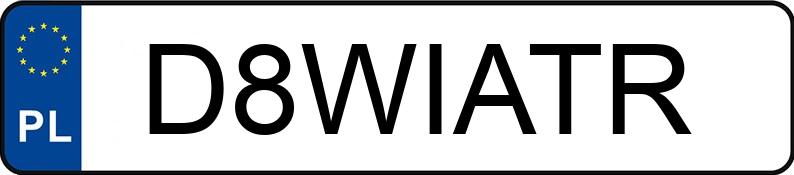 Numer rejestracyjny D8WIATR posiada PORSCHE 911 MR`19 E6d