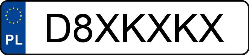 Numer rejestracyjny D8XKXKX posiada BMW 320D XDRIVE Numer rejestracyjny D8XKXKX posiada BMW 320D XDRIVE