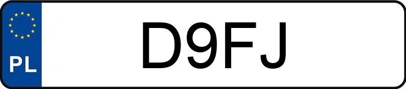 Numer rejestracyjny D9FJ posiada MERCEDES-BENZ SL 500 Numer rejestracyjny D9FJ posiada MERCEDES-BENZ SL 500