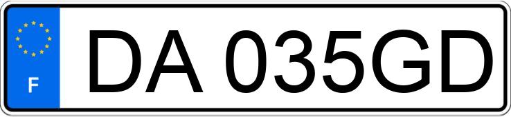 Die Registrierungsnummer DA035GD hat MITSUBISHI PAJERO Die Registrierungsnummer DA035GD hat MITSUBISHI PAJERO