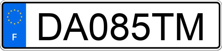 Numer rejestracyjny DA085TM posiada PEUGEOT 208