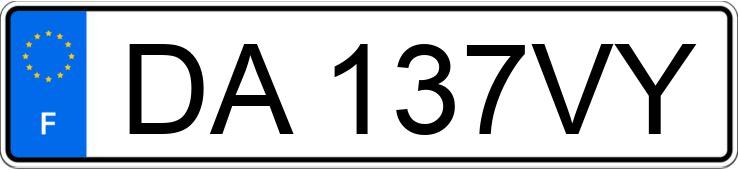 Numer rejestracyjny DA137VY posiada RENAULT MEGANE IV