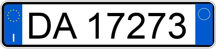 Numer rejestracyjny DA17273 posiada Honda Cbf 600