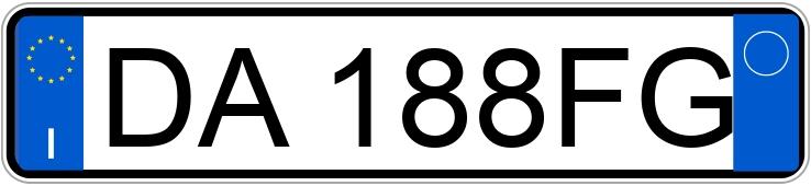 Numer rejestracyjny DA188FG posiada KIA Cerato Numer rejestracyjny DA188FG posiada KIA Cerato