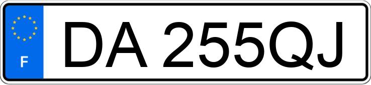 Il numero di registrazione DA255QJ ha CITROEN C3 II Il numero di registrazione DA255QJ ha CITROEN C3 II