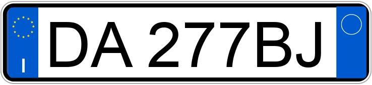 Numer rejestracyjny DA277BJ posiada PEUGEOT 206 Numer rejestracyjny DA277BJ posiada PEUGEOT 206