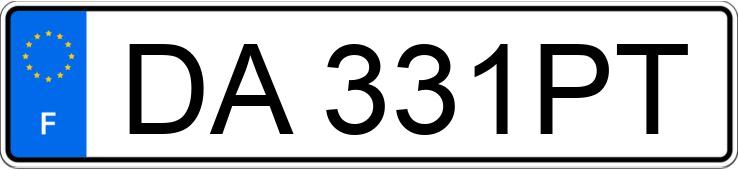 Numer rejestracyjny DA331PT posiada PEUGEOT 2008