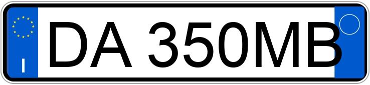 Numer rejestracyjny DA350MB posiada FIAT Sedici