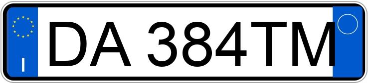 Numer rejestracyjny DA384TM posiada SAAB 9-3 2a serie