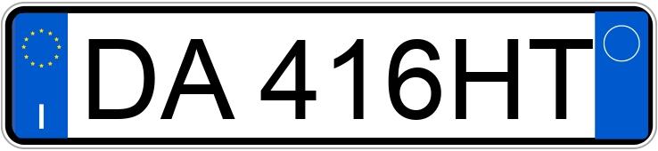 Numer rejestracyjny DA416HT posiada FIAT Idea Numer rejestracyjny DA416HT posiada FIAT Idea