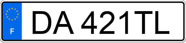 Numer rejestracyjny DA421TL posiada PEUGEOT EXPERT