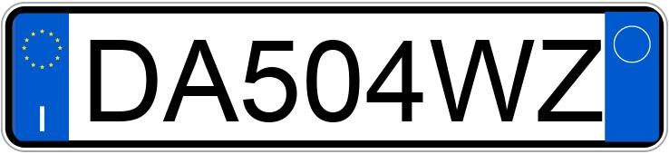 Numer rejestracyjny DA504WZ posiada KIA Picanto 1as. Numer rejestracyjny DA504WZ posiada KIA Picanto 1as.