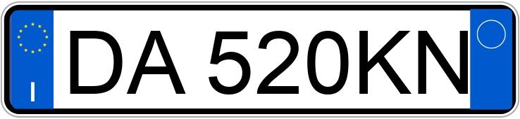 Numer rejestracyjny DA520KN posiada RENAULT Megane 2a serie Numer rejestracyjny DA520KN posiada RENAULT Megane 2a serie
