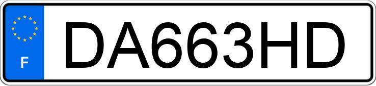 Numer rejestracyjny DA663HD posiada PEUGEOT 308