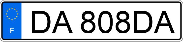 Numer rejestracyjny DA808DA posiada MERCEDES CLASSE B