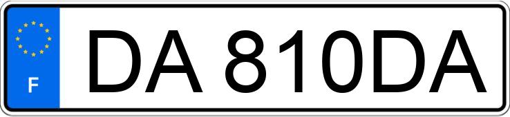 Numer rejestracyjny DA810DA posiada BMW X1