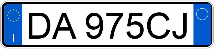 Numer rejestracyjny DA975CJ posiada BMW Serie 1 Numer rejestracyjny DA975CJ posiada BMW Serie 1